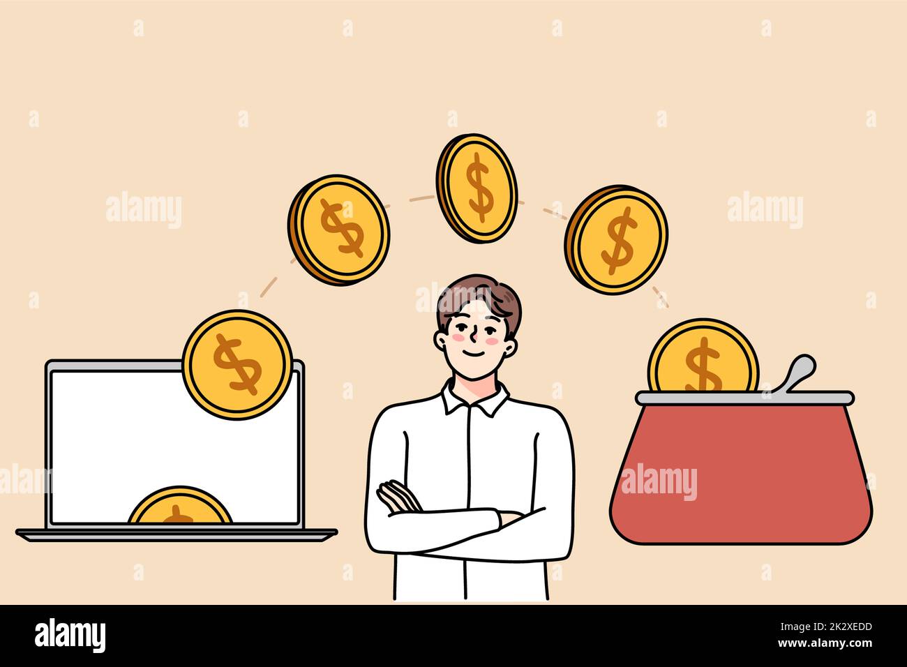 Wallet money flying hi-res stock photography and images - Alamy