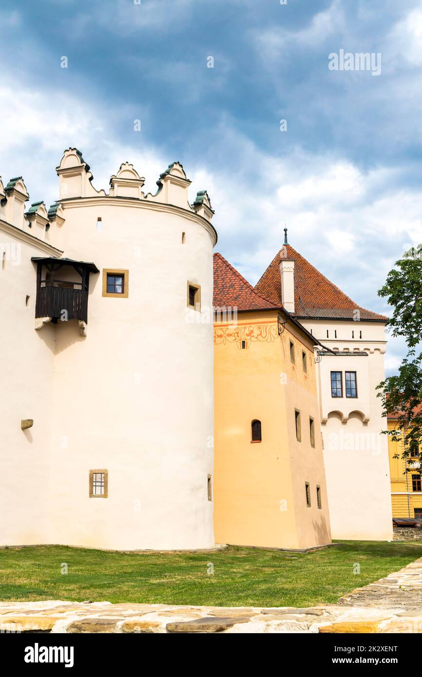 Castle in Kezmarok towny, Slovakia Stock Photo