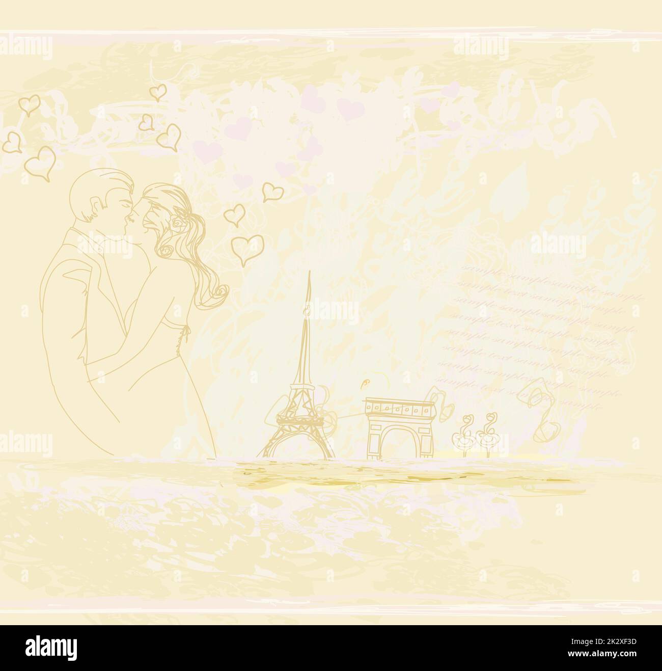 Stunning Romantic Kisses In Paris image