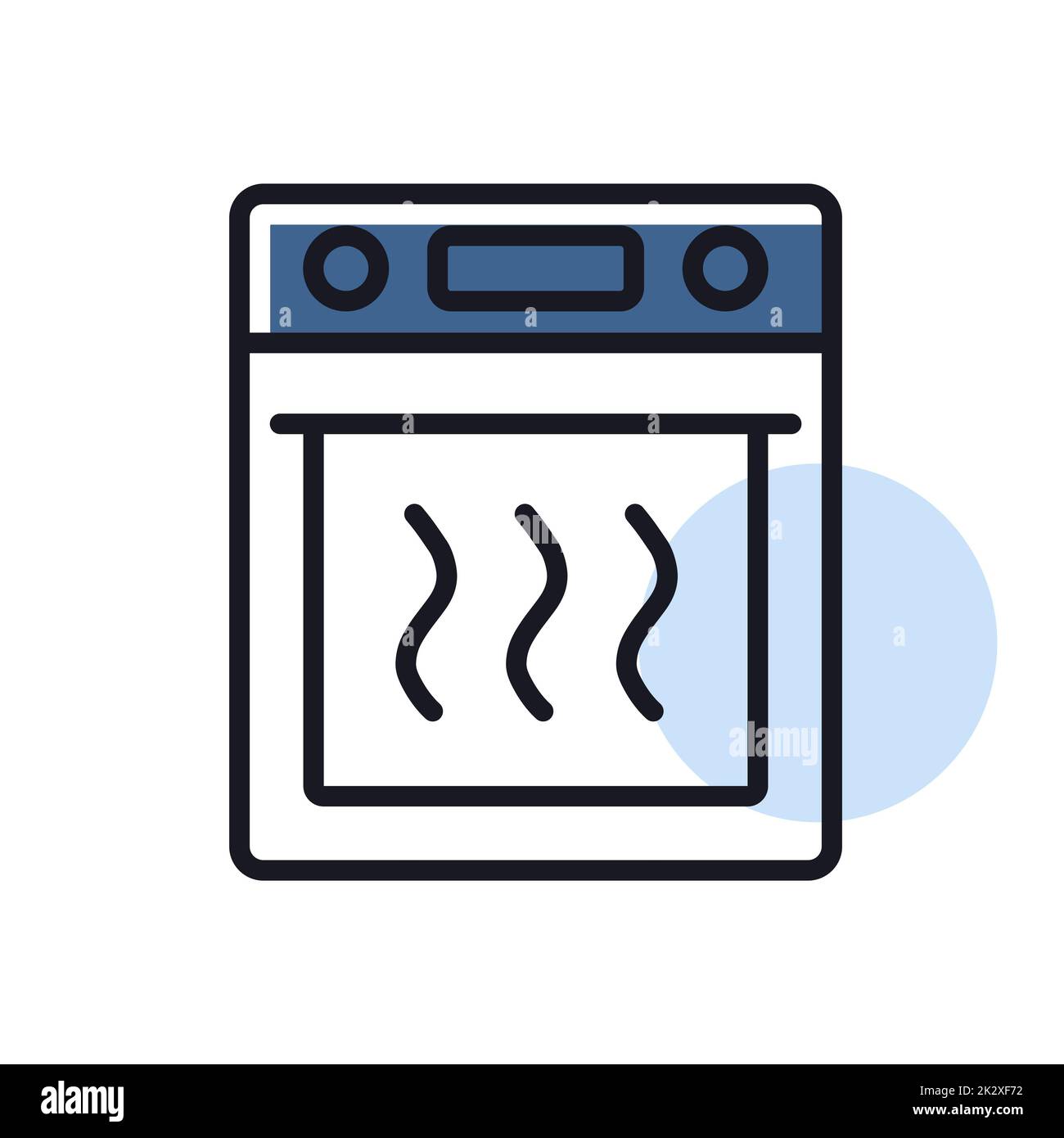 Electric oven vector kitchen icon Stock Photo Alamy