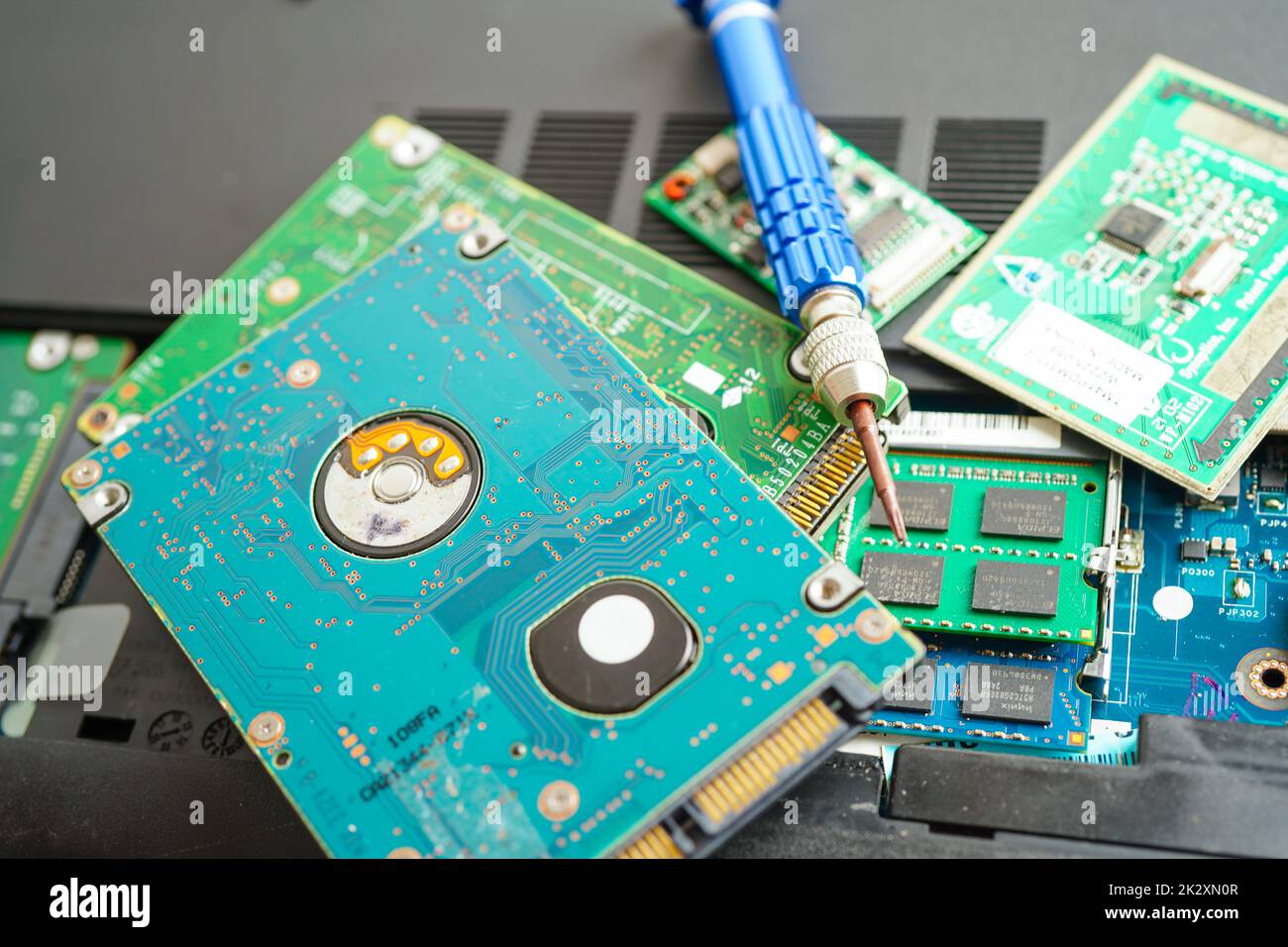 Repairing and upgrade circuit mainboard of notebook, electronic