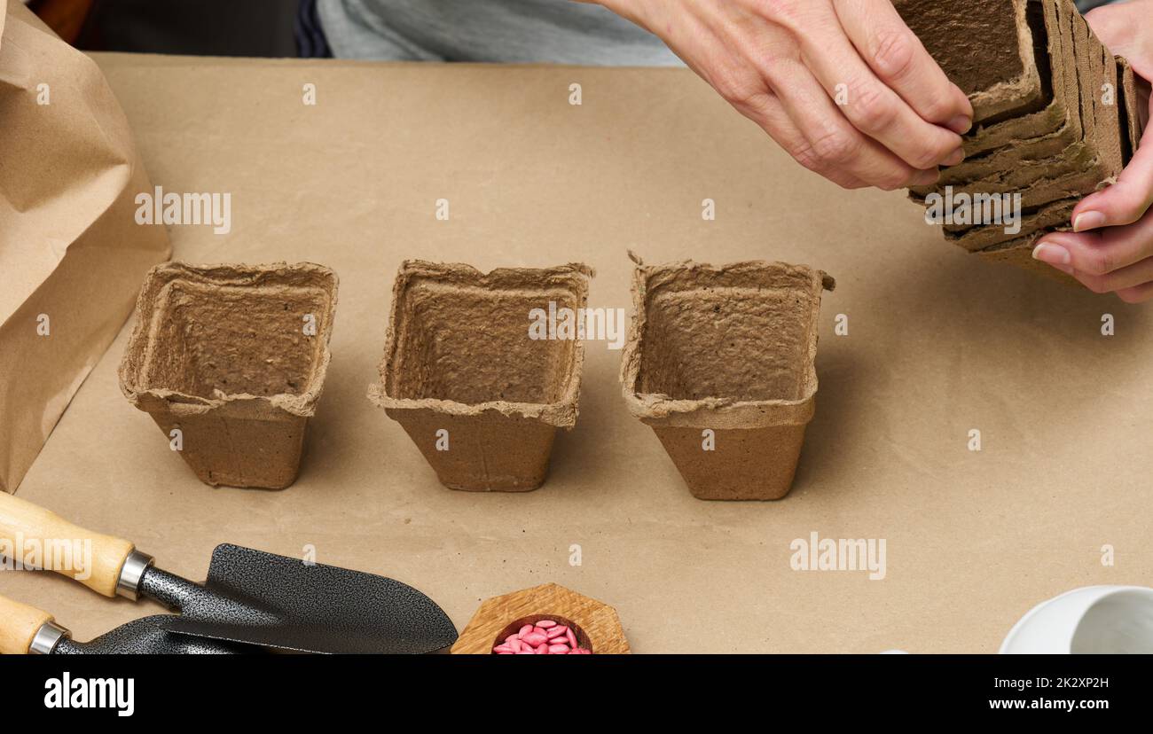 Planting plants hi-res stock photography and images - Alamy