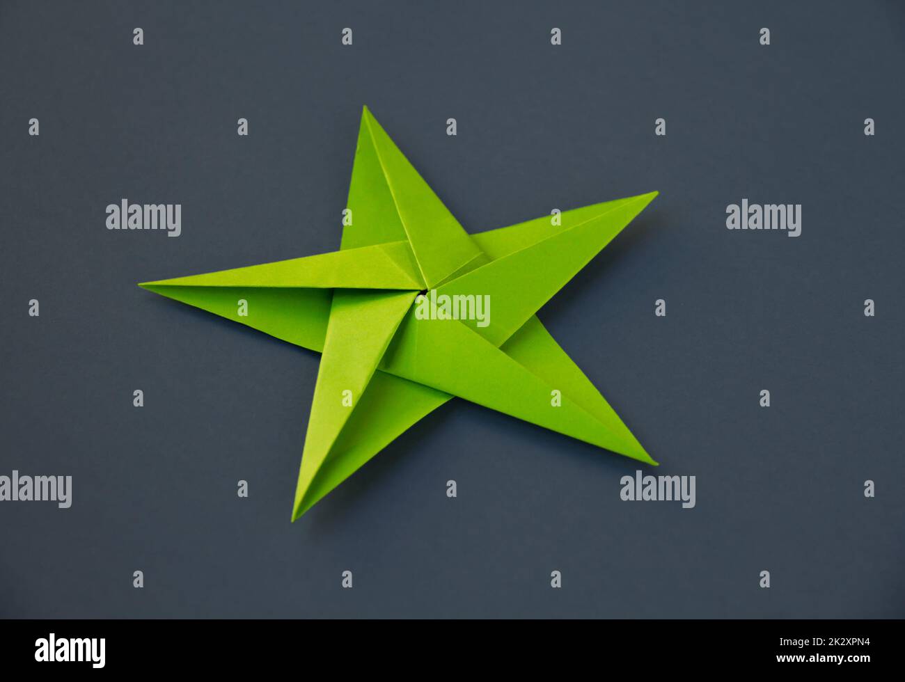 Origami Paper Stars Stock Photo - Alamy