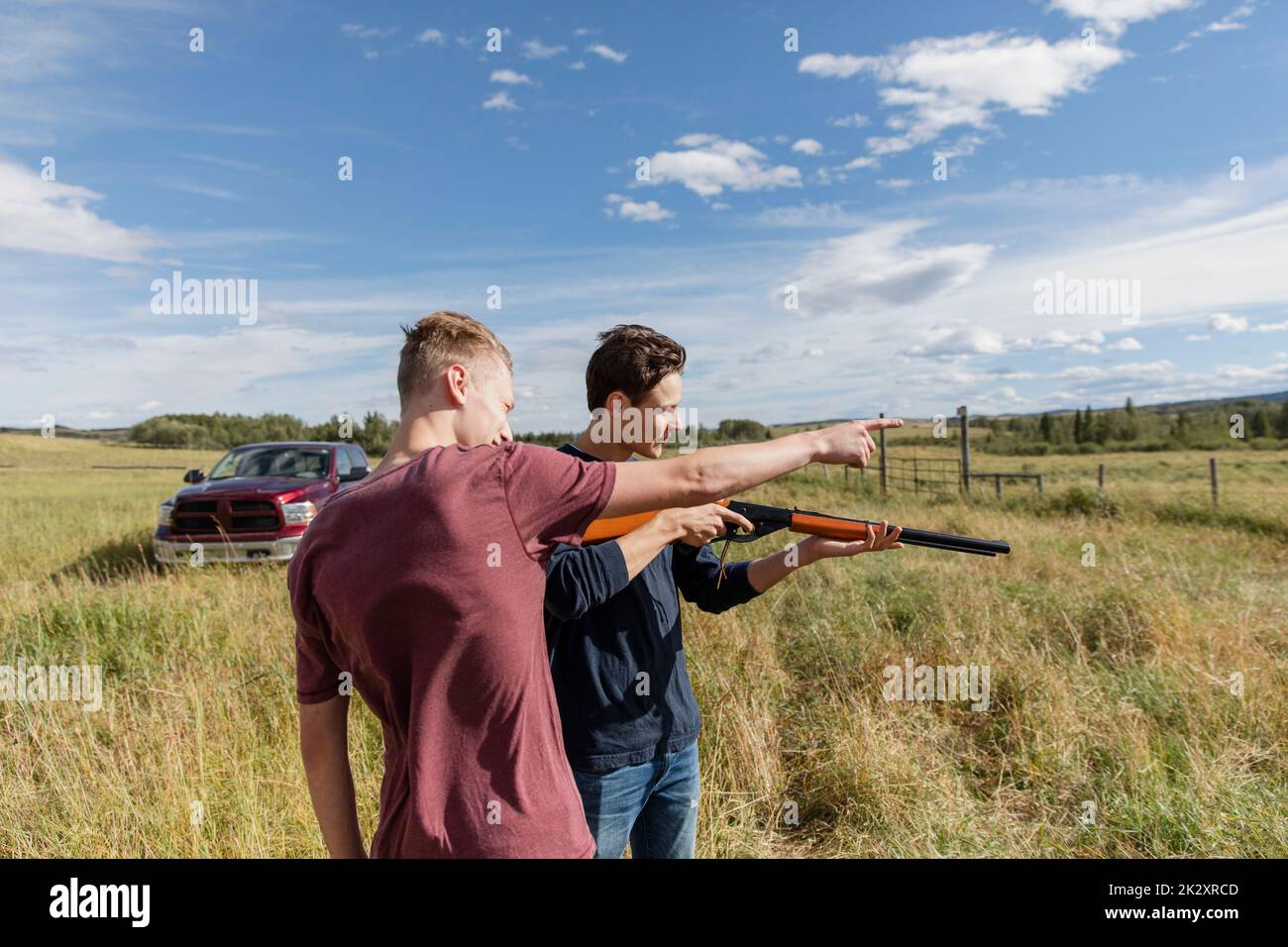 Air rifle shooting target hires stock photography and images Alamy