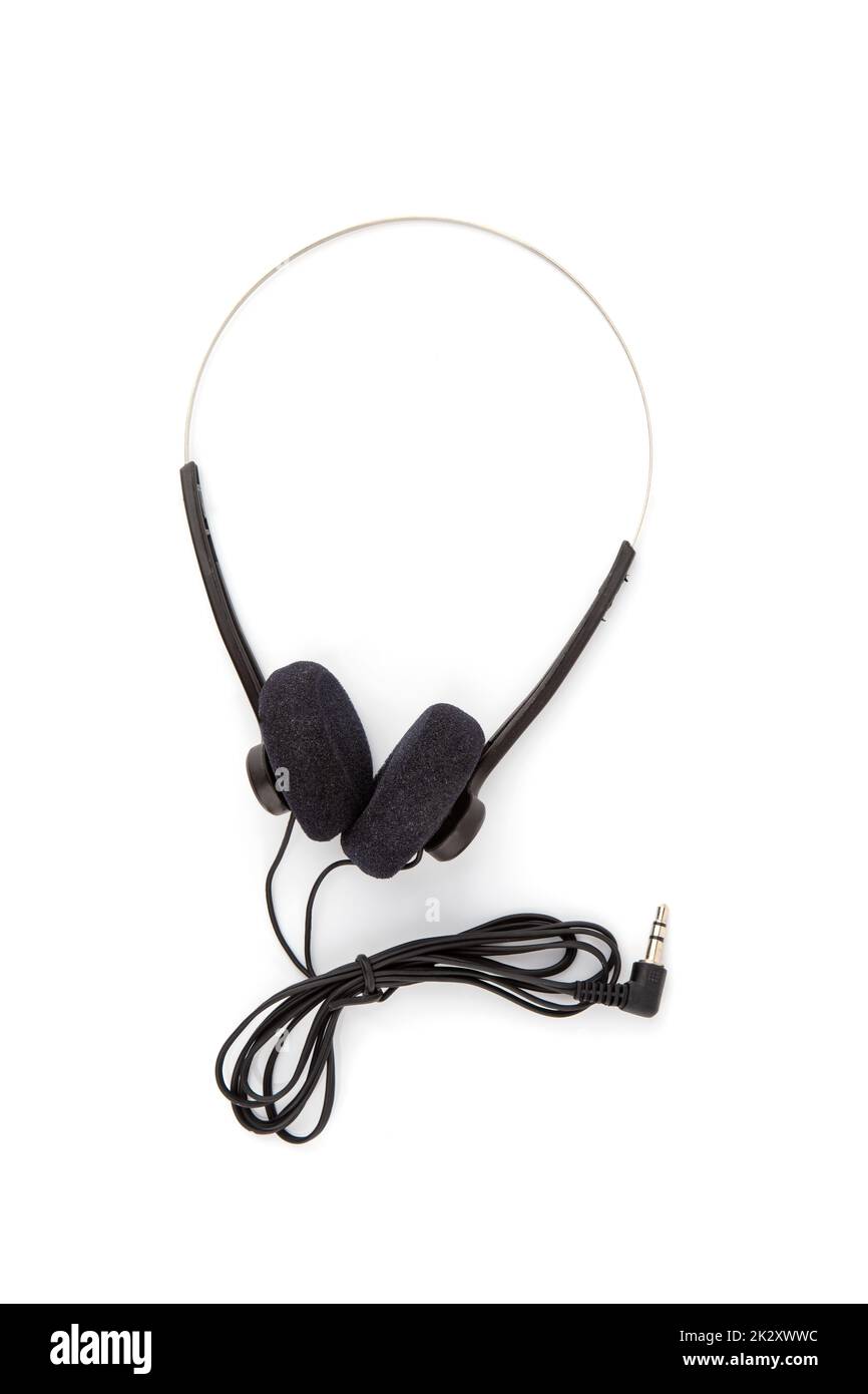 Lightweight Headphones Stock Photo