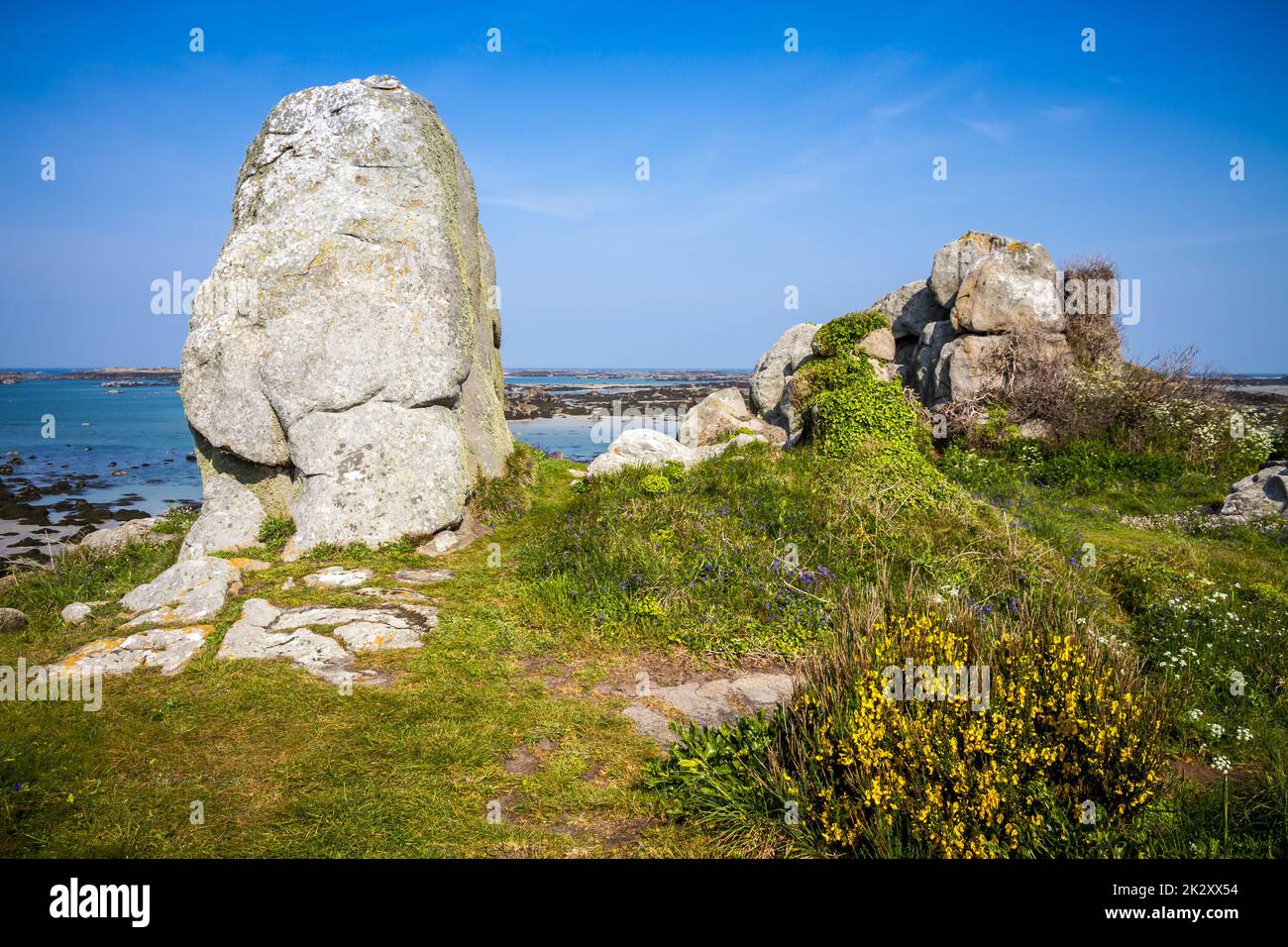 Chausey island Brittany, France Stock Photo