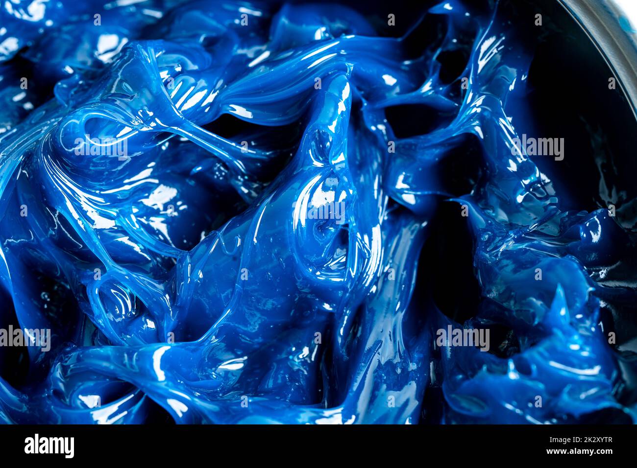 Blue premium quality synthetic lithium complex grease, high