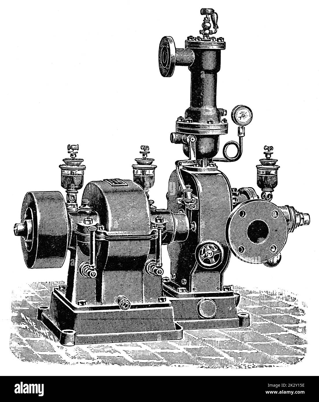 Water turbine by a Swedish engineer and inventor Gustaf de Laval