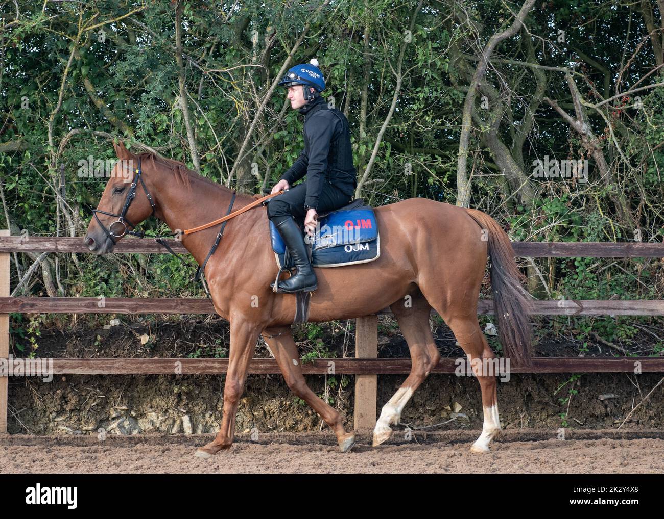 Olly Murphy Racing Stock Photo - Alamy