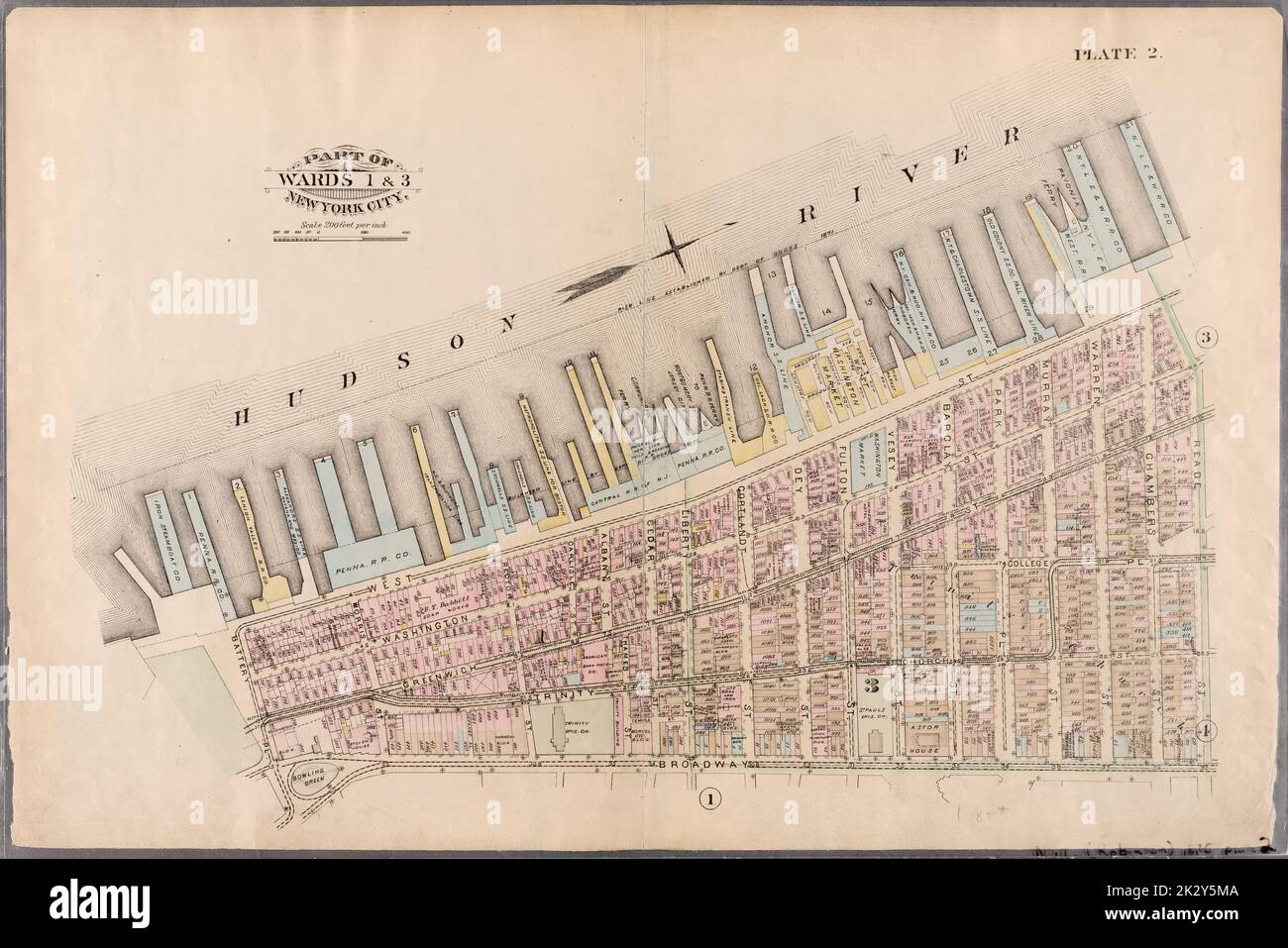 Cartographic, Maps. 1885. Lionel Pincus and Princess Firyal Map