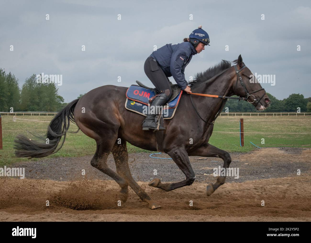 Oll Murphy Racing Warren chase racing stables hi-res stock photography and images - Alamy
