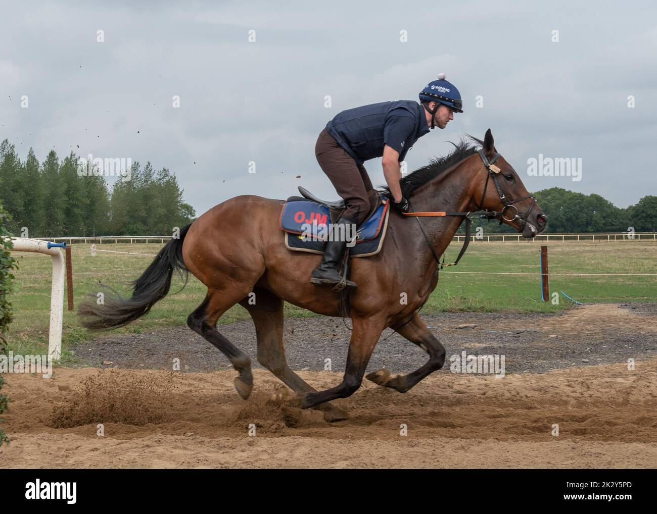 Oll Murphy Racing Warren chase racing stables hi-res stock photography and images - Alamy