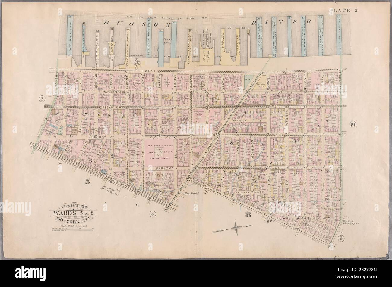 Cartographic, Maps. 1885. Lionel Pincus and Princess Firyal Map