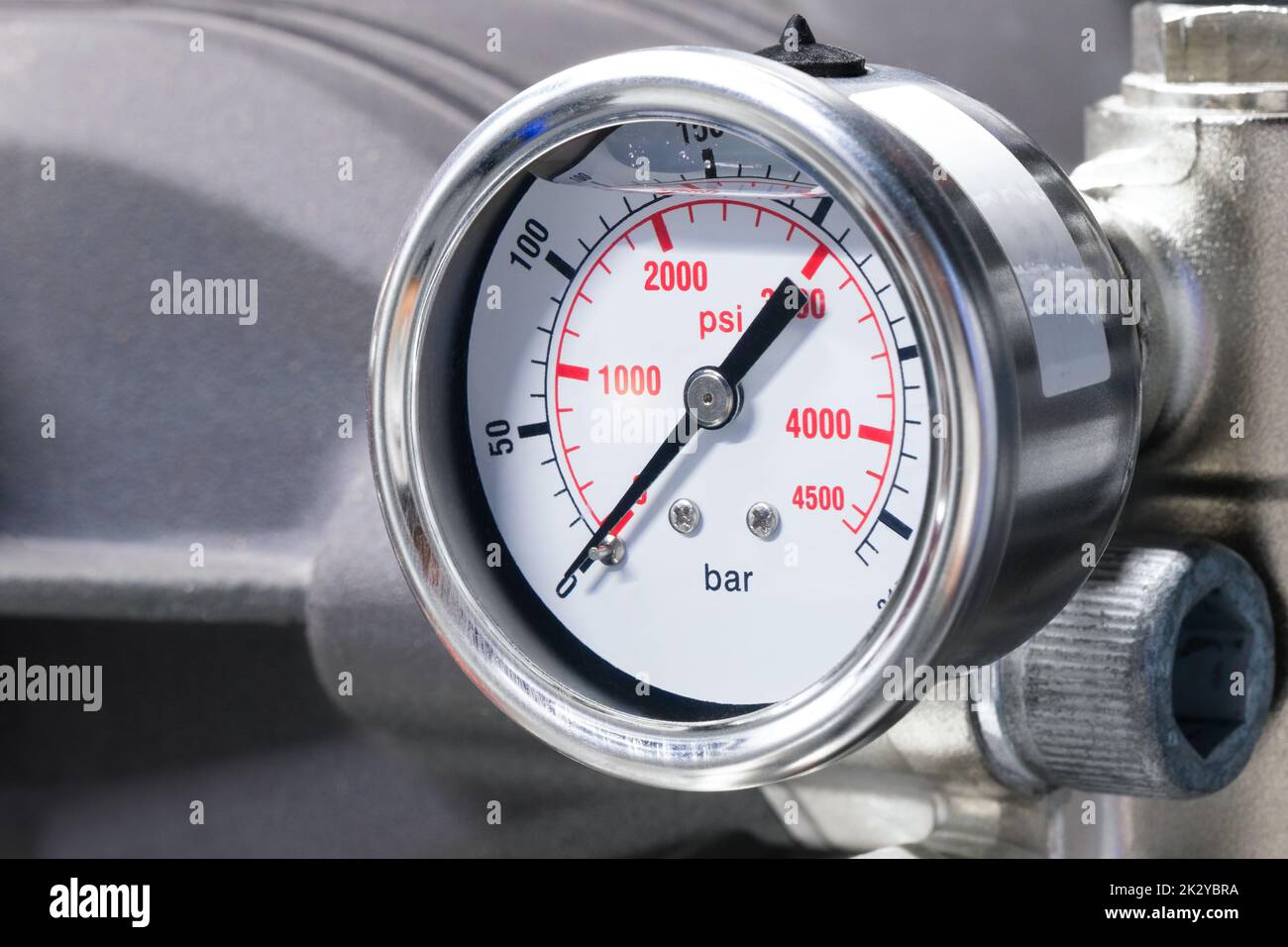 Boiler room gas pressure meter. Industrial concept. equipment of the