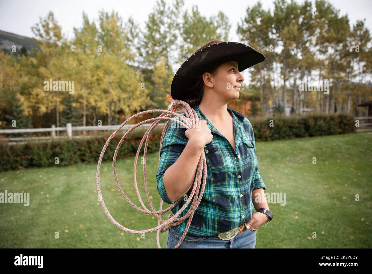 Lasso swinging hi-res stock photography and images - Alamy