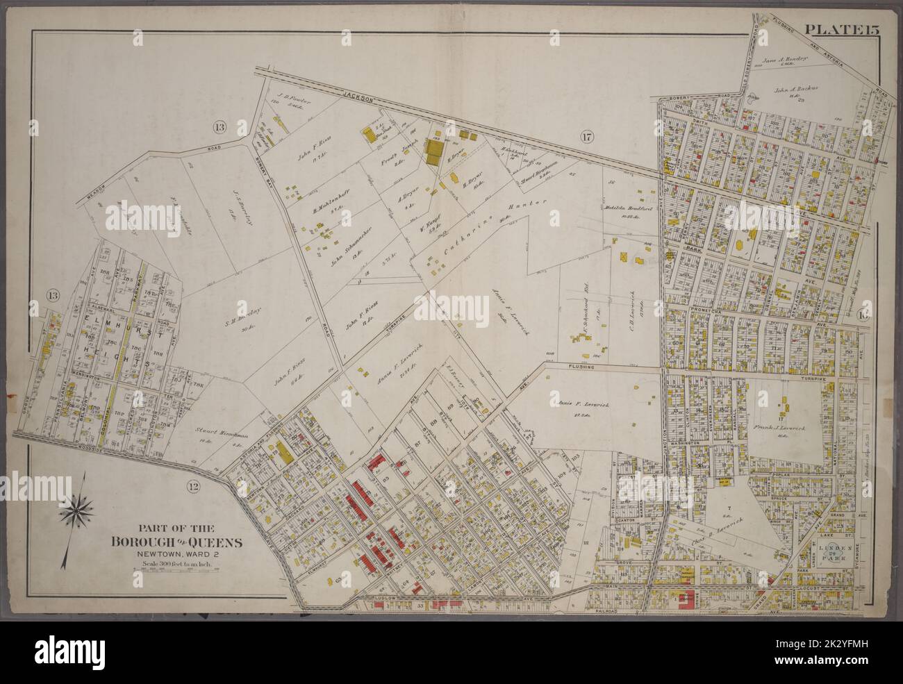 Cartographic, Maps, Cadastral maps. 1909. Lionel Pincus and Princess