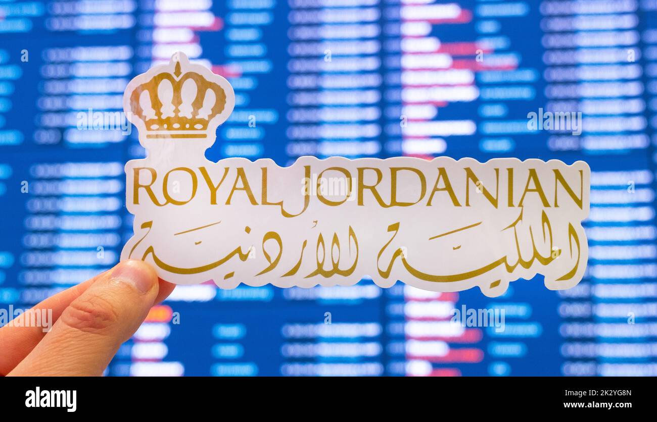 Royal Jordanian Airlines Logo Hi res Stock Photography And Images Alamy