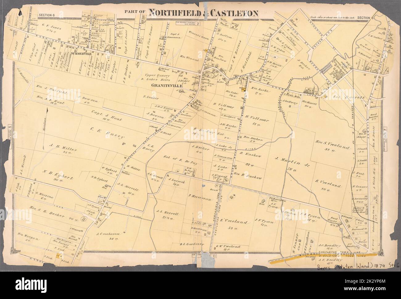 Cartographic, Maps. 1874. Lionel Pincus and Princess Firyal Map