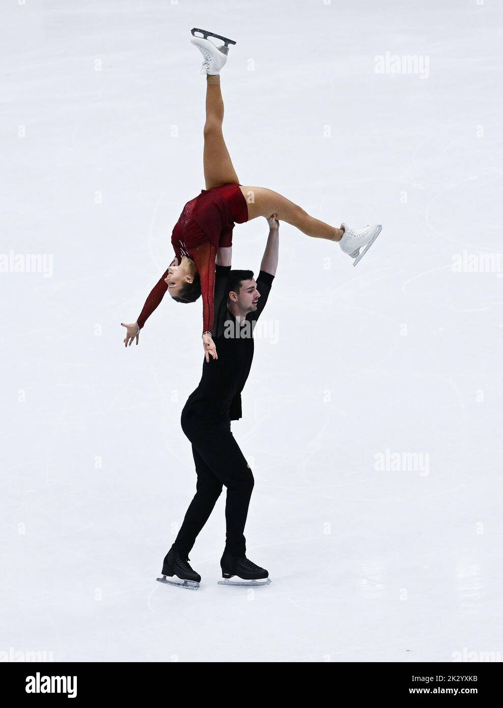 Oberstdorf, Germany. 23rd Sep, 2022. Figure skating Challenger Series