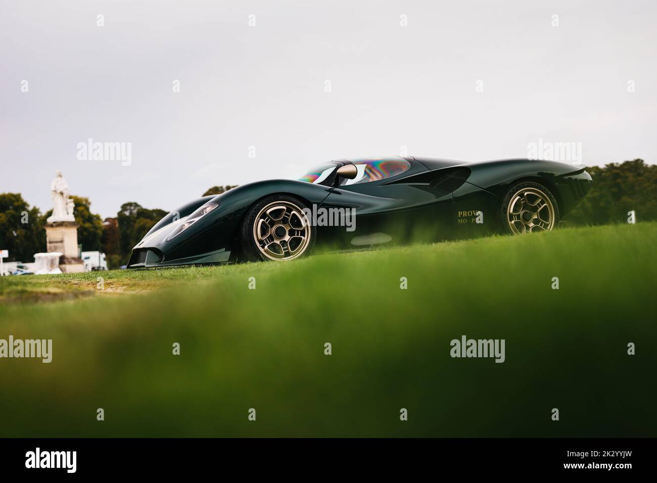 Chantilly, France. 23rd Sep, 2022. Delage P72 during the 6th edition of