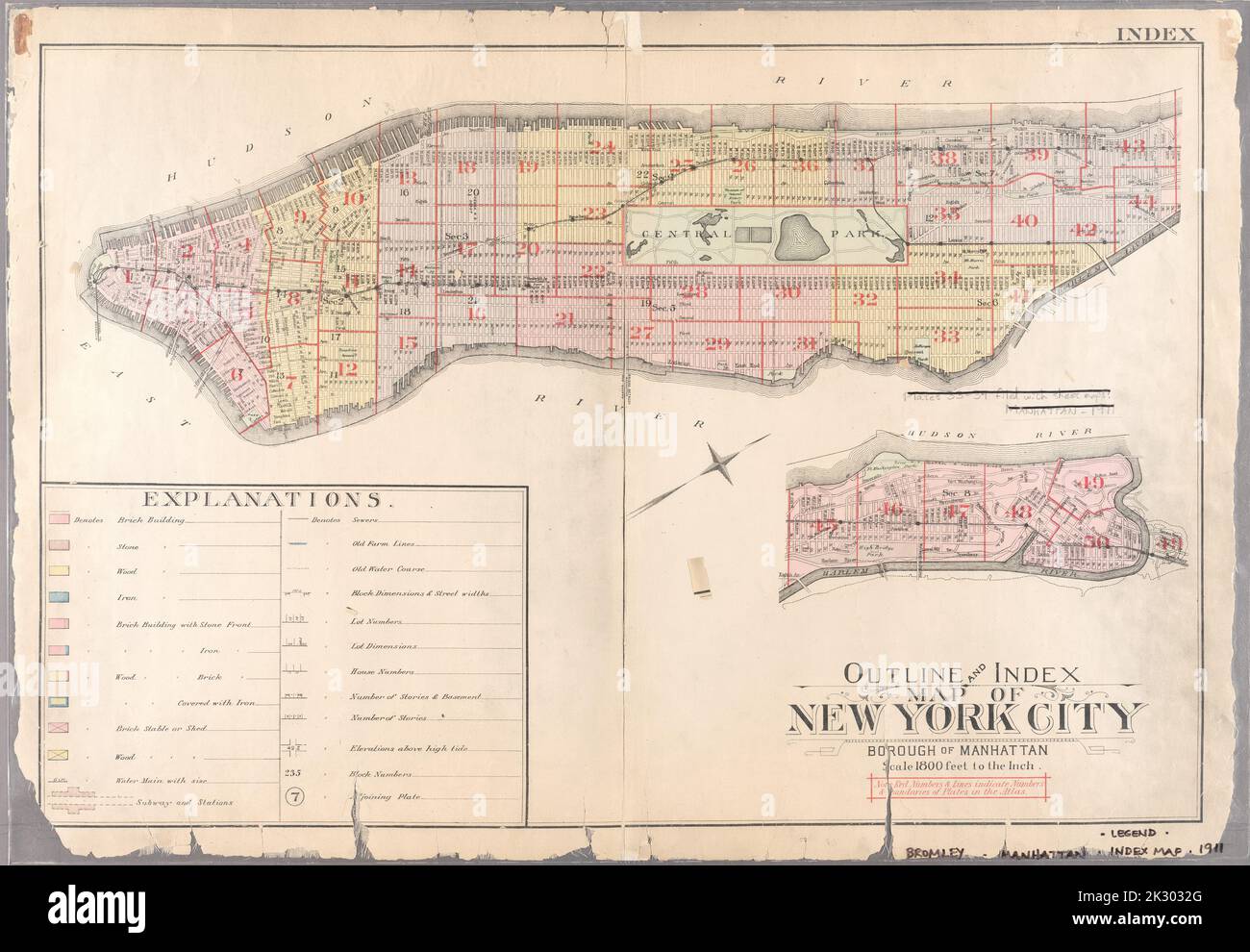 Cartographic maps 1911 lionel pincus and princess firyal map