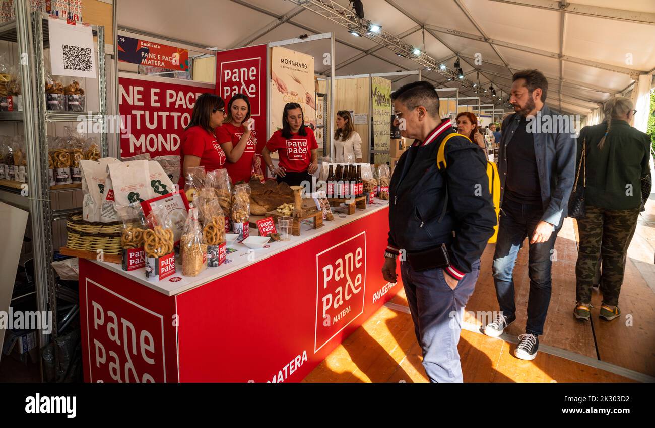 Italy. 23rd Sep, 2022. Italy Turin Parco Dora  'Terra Madre - Salone del Gusto 2022' - Credit: Realy Easy Star/Alamy Live News Stock Photo