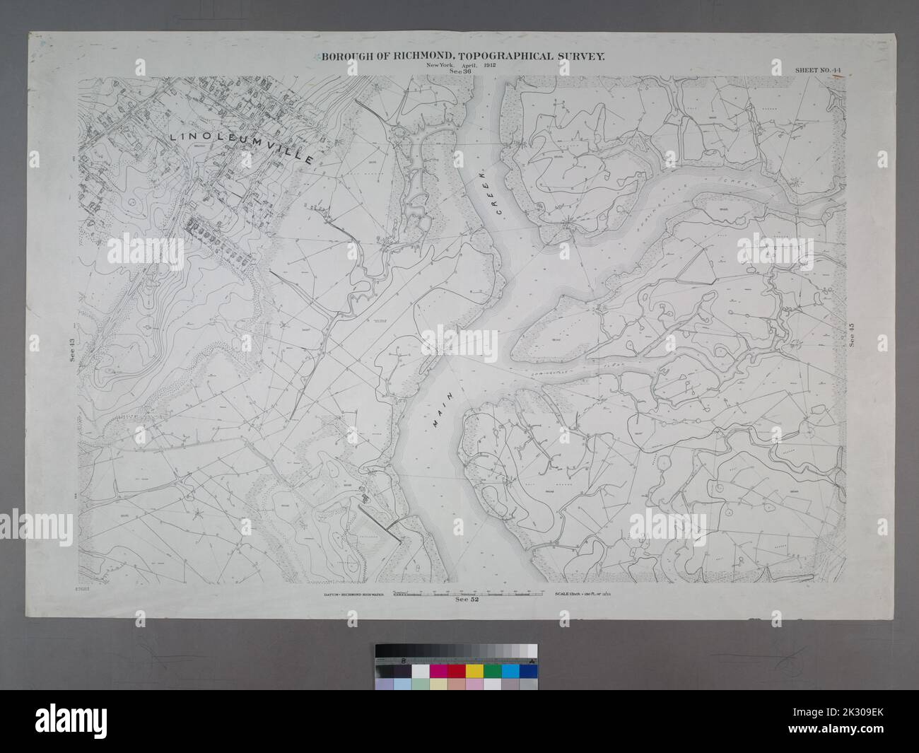 New Springville Cartographic, Maps, Topographic maps. 1906 - 1913. Lionel Pincus and ...