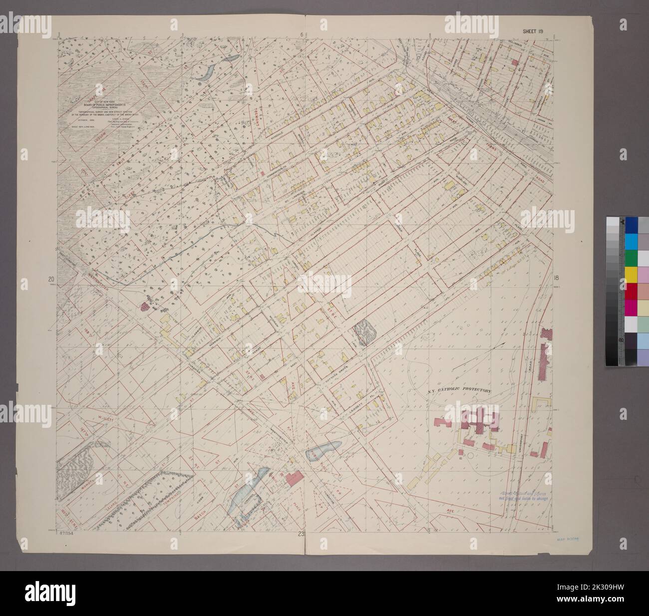 Cartographic, Maps. 1905. Lionel Pincus and Princess Firyal Map