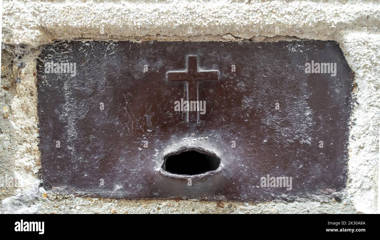 Metal offering box hi-res stock photography and images - Alamy