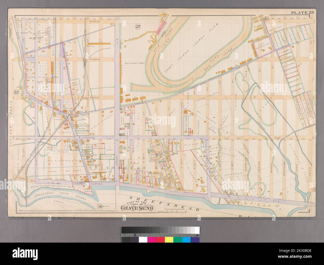 F. Bourquin & Co.. Cartographic, Maps. 1890. Lionel Pincus and Princess