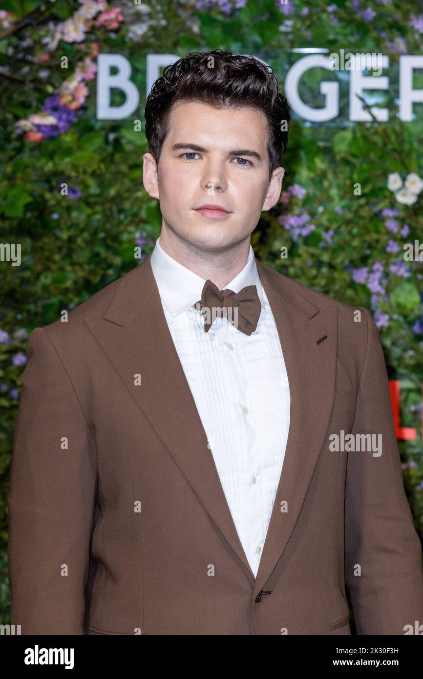 Luke Newton Luke Newton attends the World Premiere of "Bridgerton" Season 2 at The