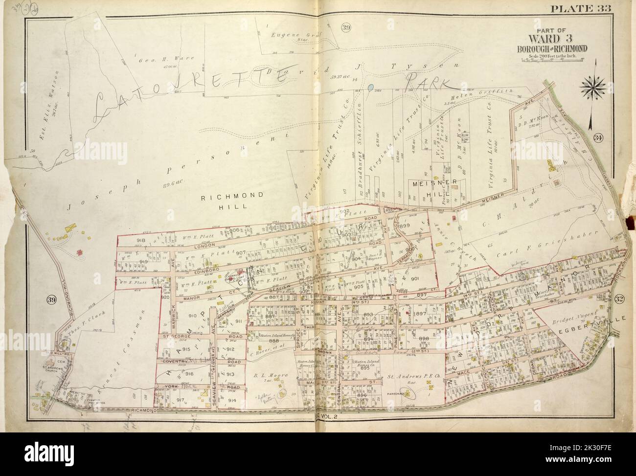 Cartographic, Maps. 1917. Lionel Pincus and Princess Firyal Map