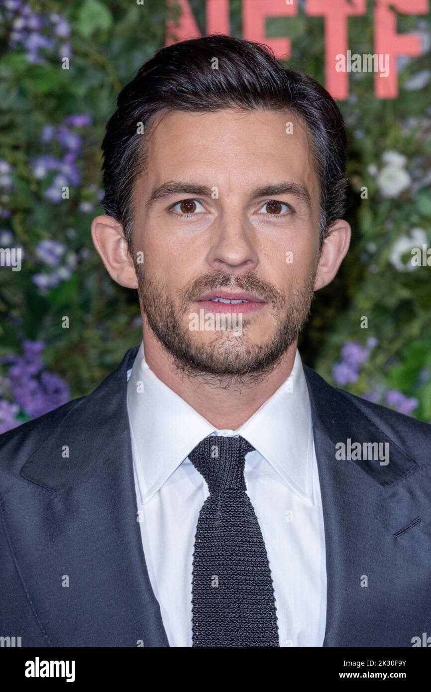 Jonathan Bailey attends the World Premiere of "Bridgerton" Season 2 at