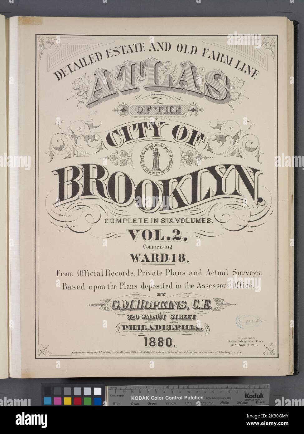 Cartographic, Maps. 1880. Lionel Pincus and Princess Firyal Map