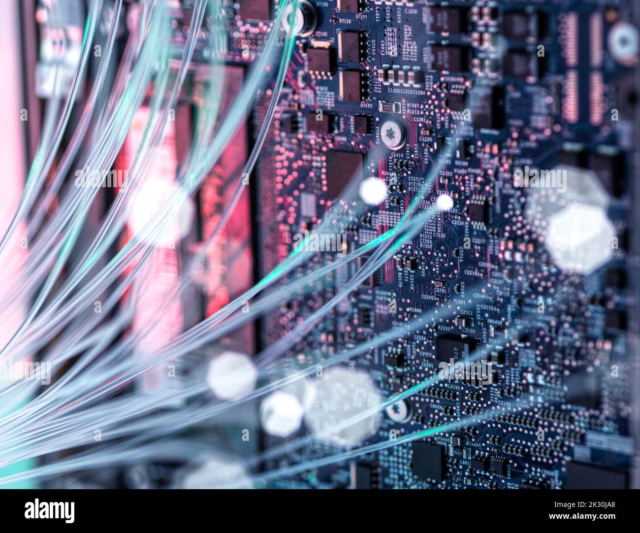 Simple circuit hi-res stock photography and images - Alamy