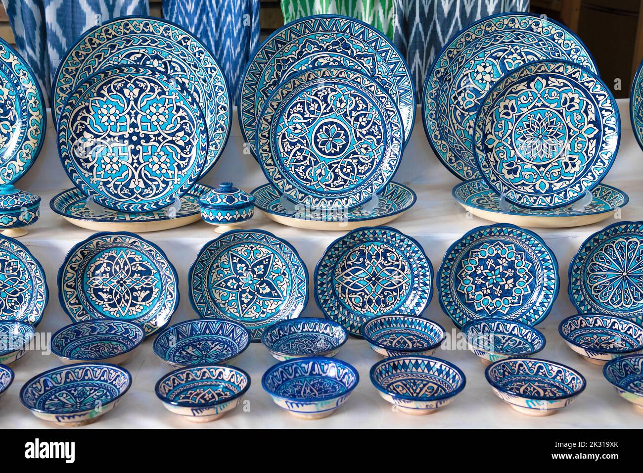 Bukhara uzbekistan souvenir ceramic hi-res stock photography and