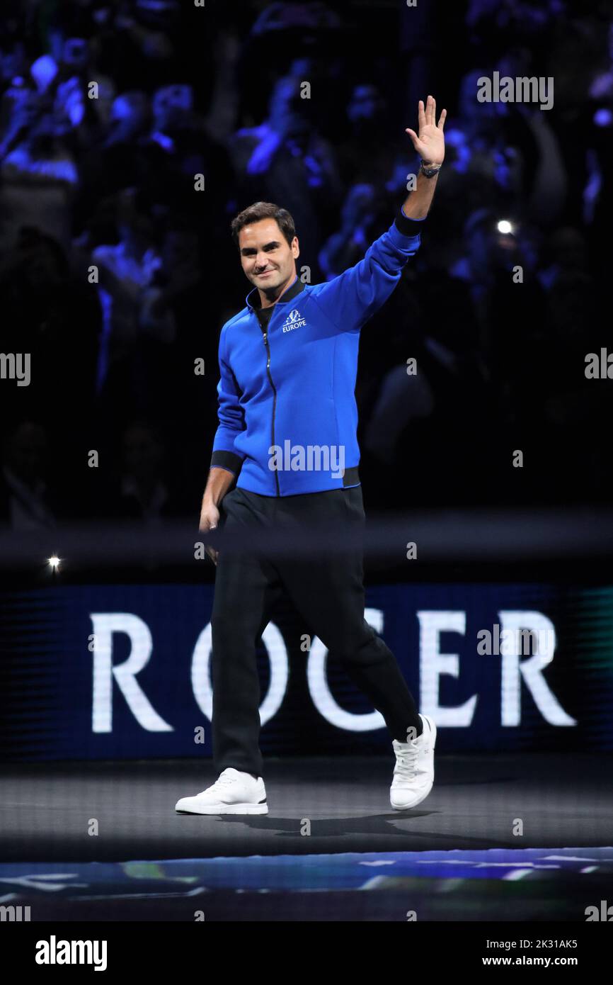 Roger federer laver cup hi-res stock photography and images