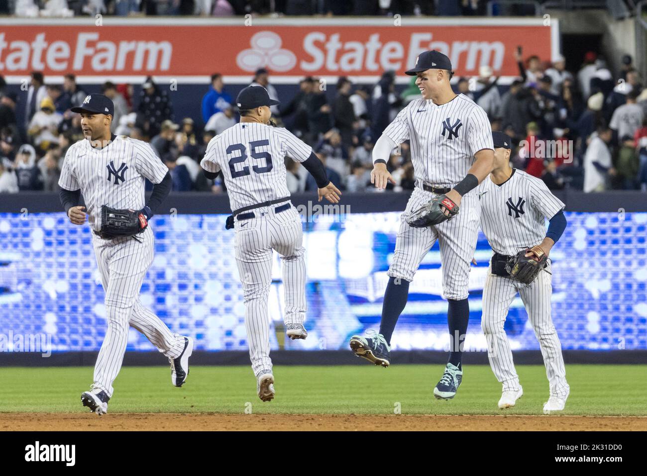 Bronx, United States. 23rd Sep, 2022. New York Yankees' Aaron Hicks