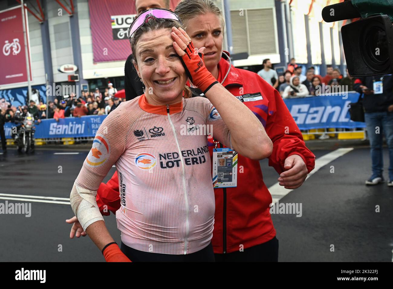Wollongong, Australia. 24th Sep, 2022. Dutch Annemiek Van Vleuten