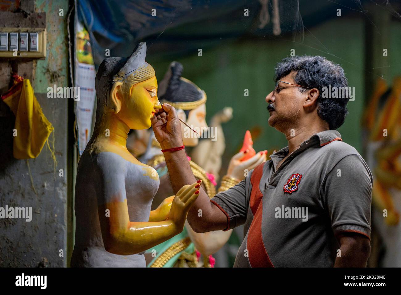 Chittagong, Bangladesh. 19th Sep, 2022. Durga puja, the festival of