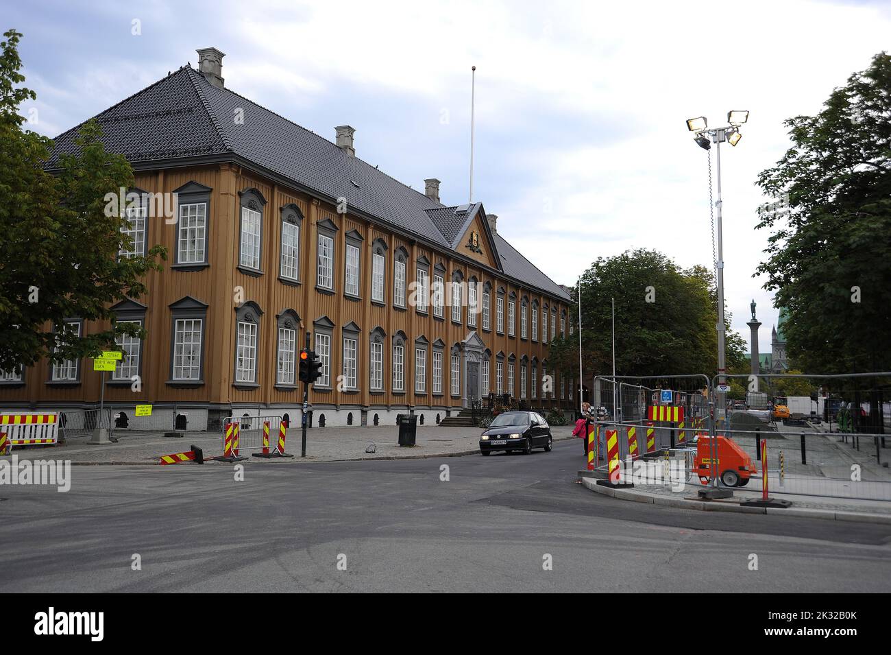 Prinsens Gate, Trondheim. Stock Photo
