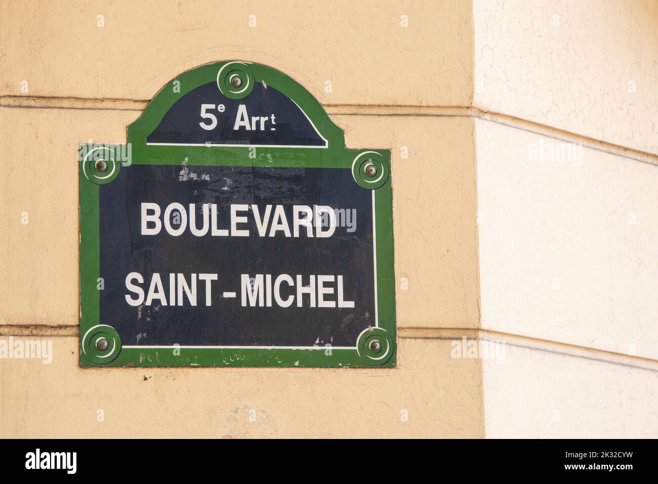 Famous street signs in paris hi-res stock photography and images - Alamy