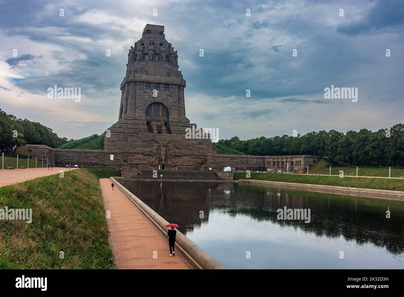 Leipzig Völkerschlachtdenkmal (Monument to the Battle of the Nations) in , Sachsen, Saxony