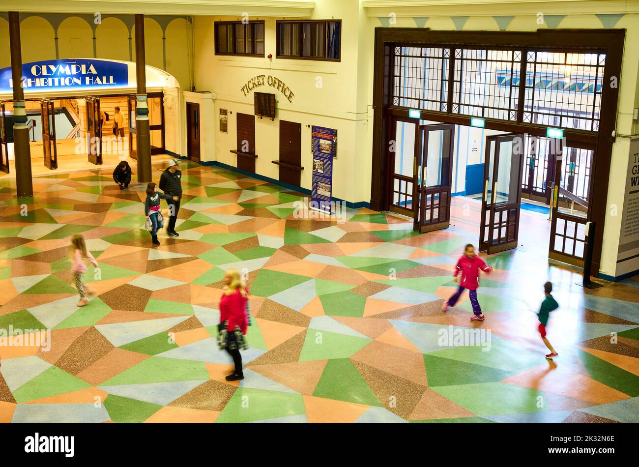 Victoria Street entrance to the Winter Gardens,Blackpol Stock Photo