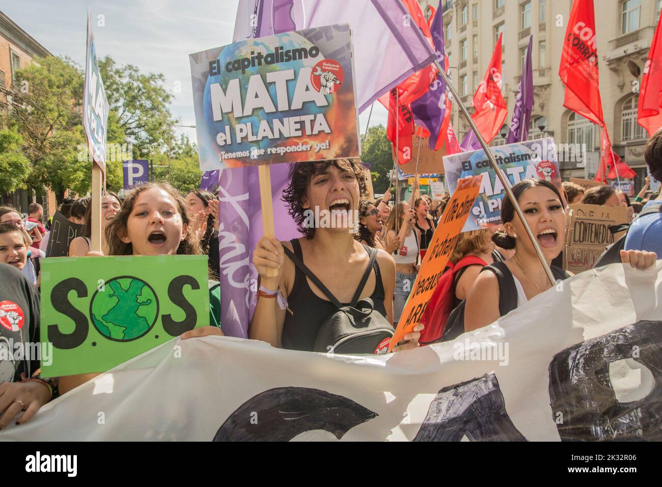 The Student Union has demonstrated in a student strike to denounce the ...