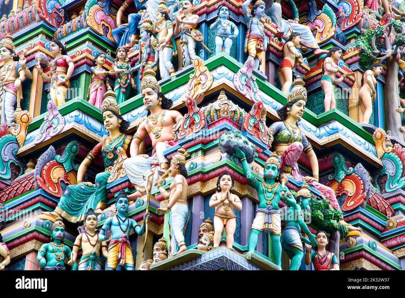 sri srinivasa perumal temple singapore Stock Photo