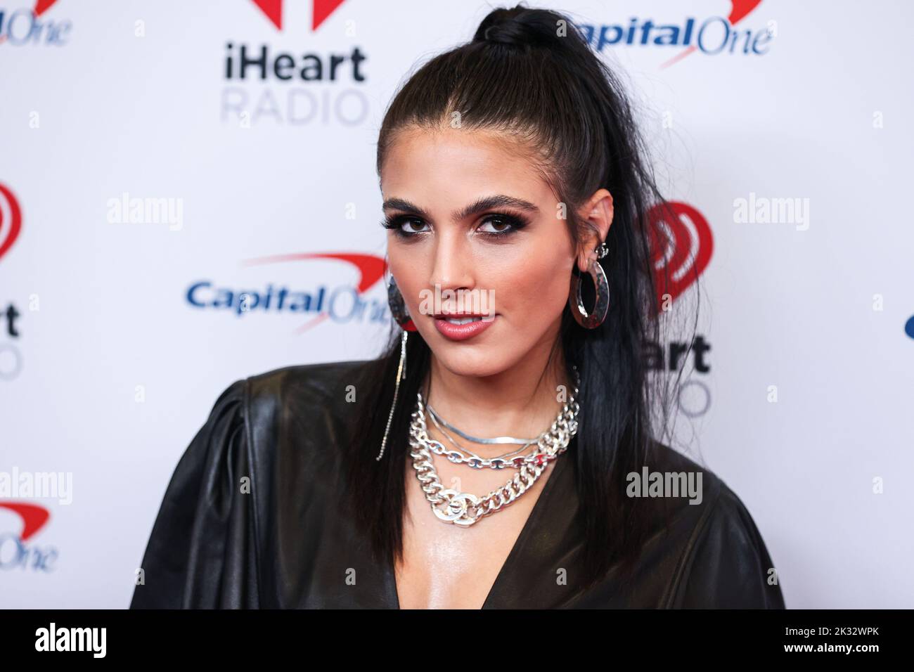 LAS VEGAS, NEVADA, USA - SEPTEMBER 23: Jena Rose poses in the press