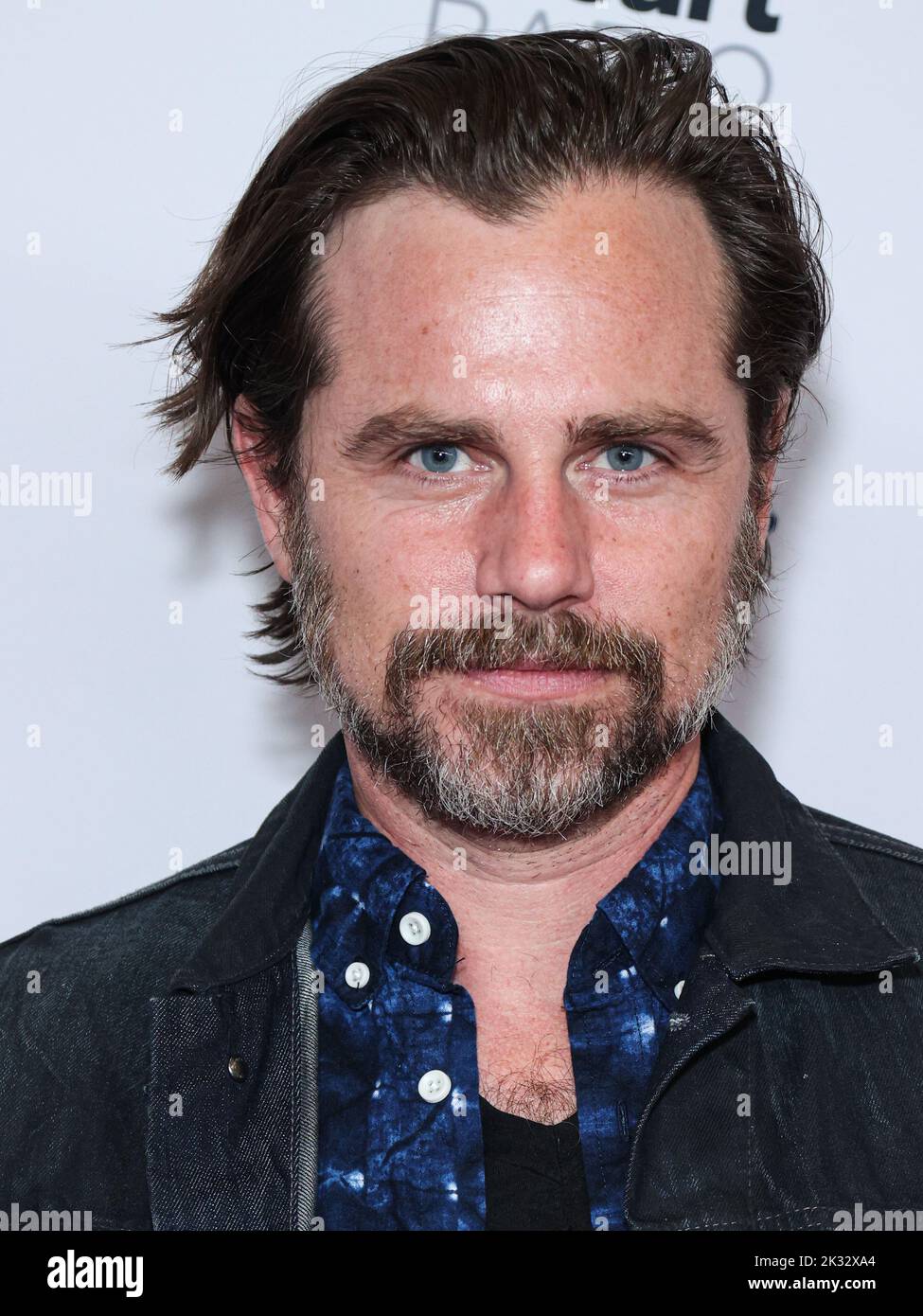 LAS VEGAS, NEVADA, USA SEPTEMBER 23 Rider Strong poses in the press room at the 2022