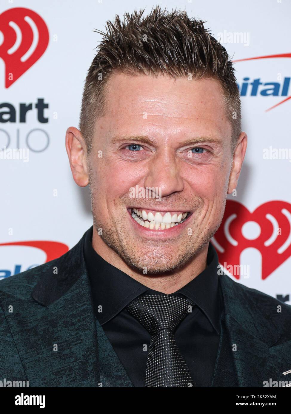LAS VEGAS, NEVADA, USA - SEPTEMBER 23: The Miz poses in the press room at the 2022 iHeartRadio Music Festival - Night 1 held at the T-Mobile Arena on September 23, 2022 in Las Vegas, Nevada, United States. (Photo by Xavier Collin/Image Press Agency) Stock Photo