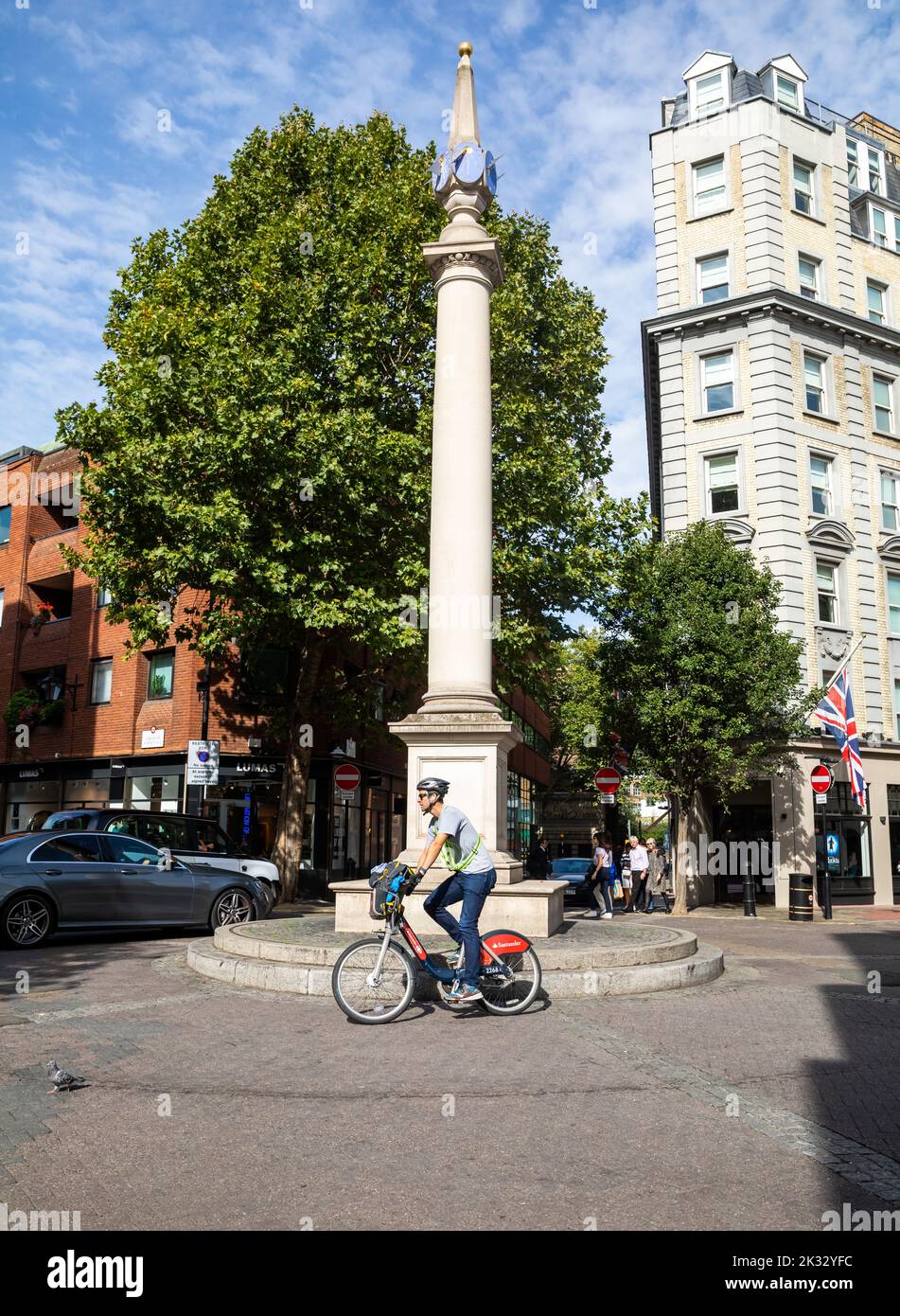 Seven Dials in London, UK Stock Photo Alamy